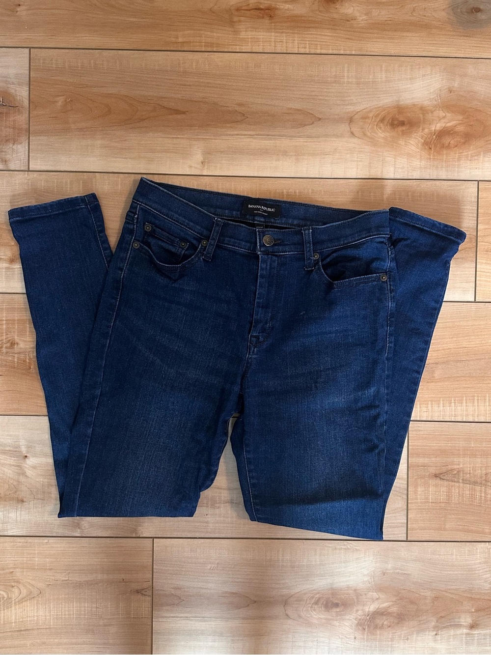 Banana Republic Deep Indigo Skinny Jeans